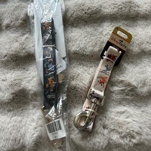 NWT Set of 2 Disney Dogs Leashes Medium